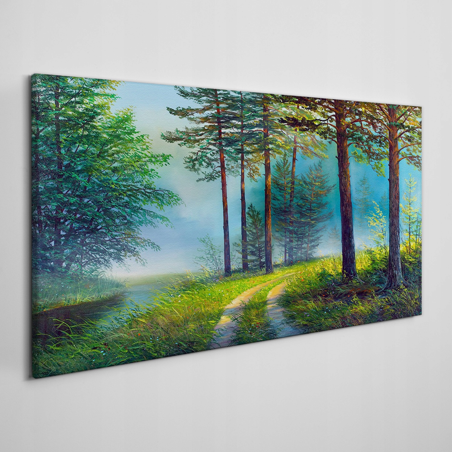 

Foto-obraz na płótnie Las drzewa przyroda 120x60