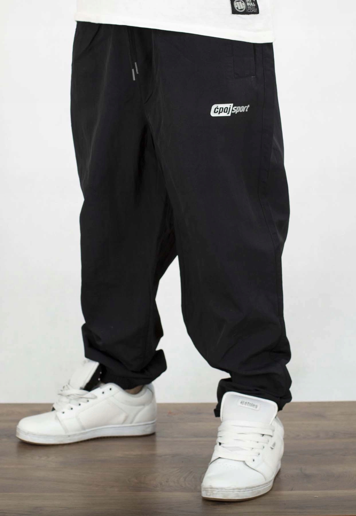 Dresy Stoprocent Tracker Ćpaj Sport Redlective Logo černé