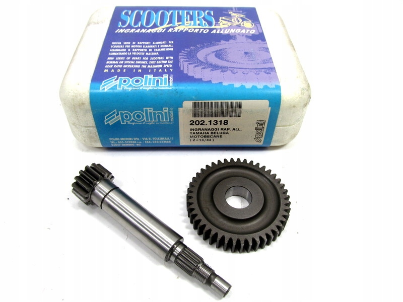 Szybka przekładnia POLINI MBK Active Sorriso 50