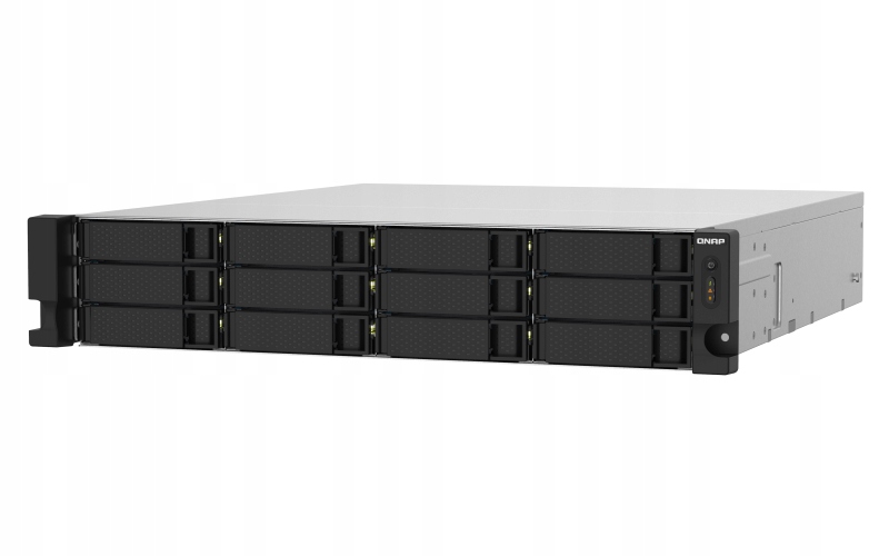 Rackový server pre súbory Qnap TS-1232PXU-RP-4G s 12 pozíciami pre disky