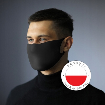 MASKA MASECZKA NA TWARZ WIELORAZOWA PA J. SREBRA Rozmiar uniwersalny