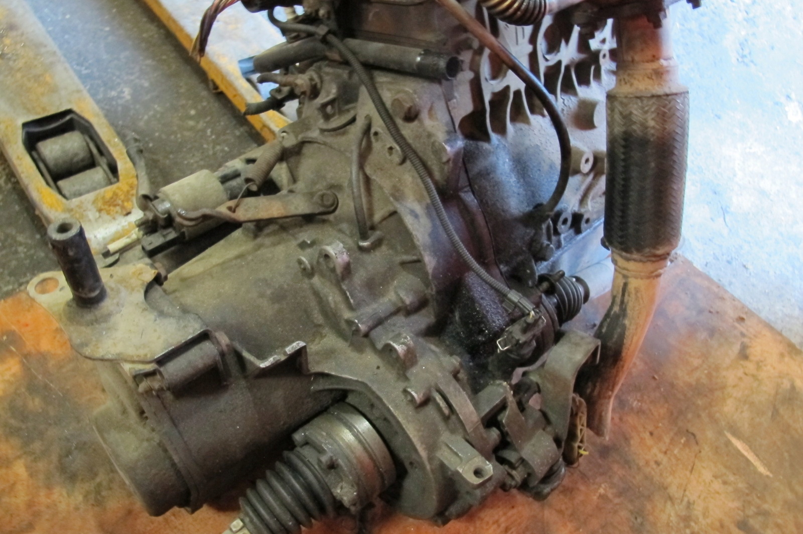 VW POLO III 6N 1.9 D FELICIA T4 engine AEF complete + gearbox DCH
