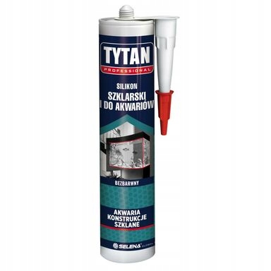

Tytan Silikon Szklarski 280ML Bezbarwny