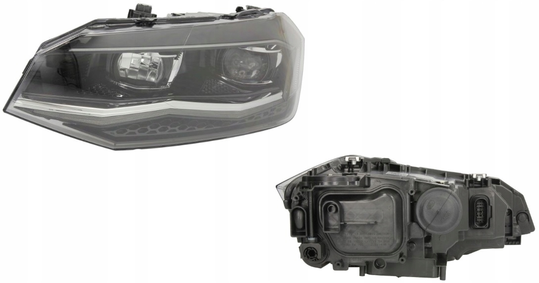 REFLEKTOR LAMPA LEWY VW POLO 17- VALEO LED