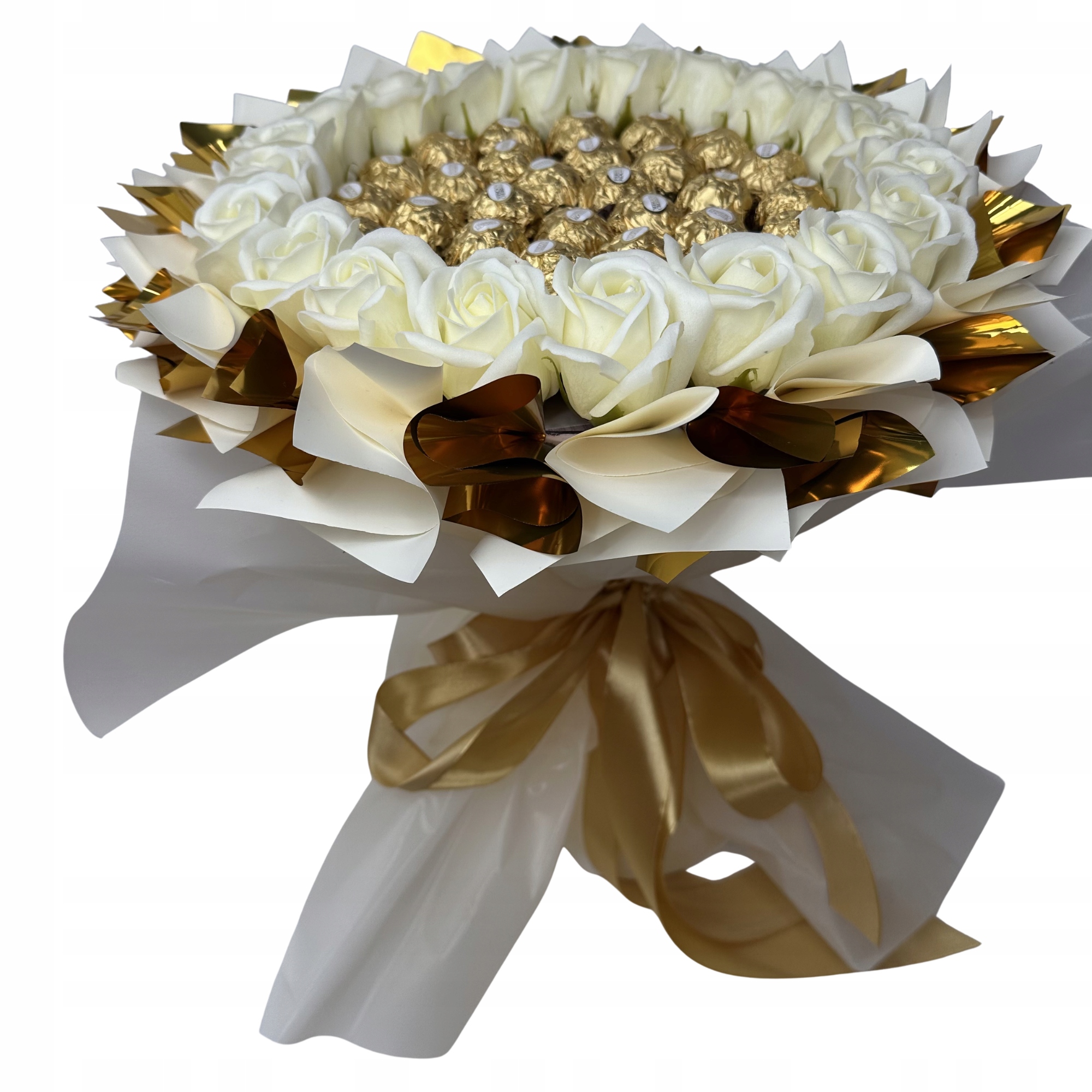 Levně Dárková Sada Kytice Ferrero Dárek Svatba Narozeniny Den Žen 18