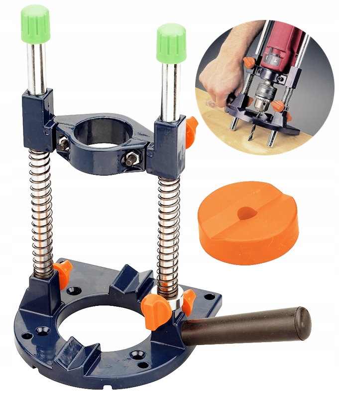 UCHWYT NA WIERTARKE STATYW WIERTARSKI PRZENOŚNY STOJAK PROWADNICA 43 mm