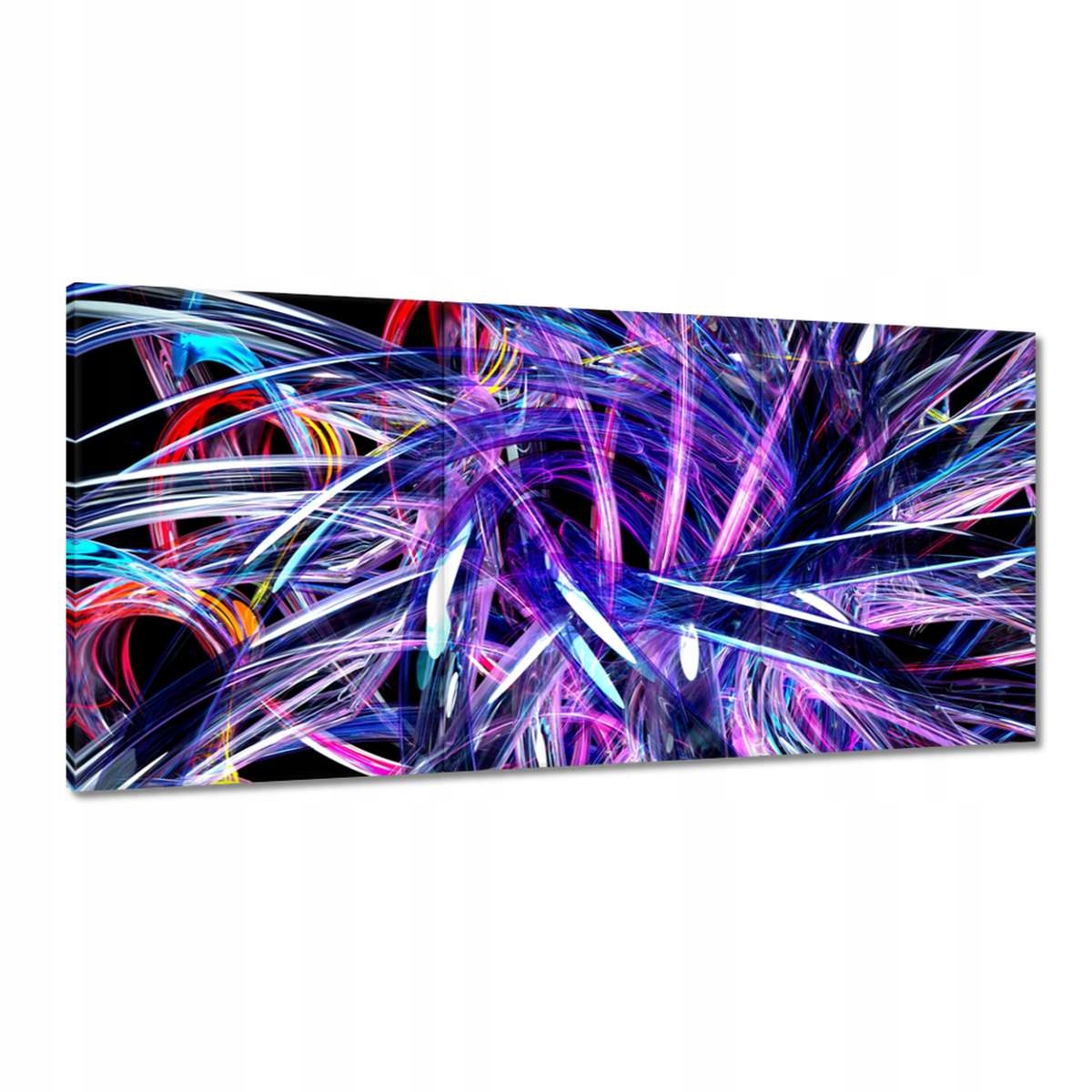 Obrazy 180x90 Fialové náušnice Hroty