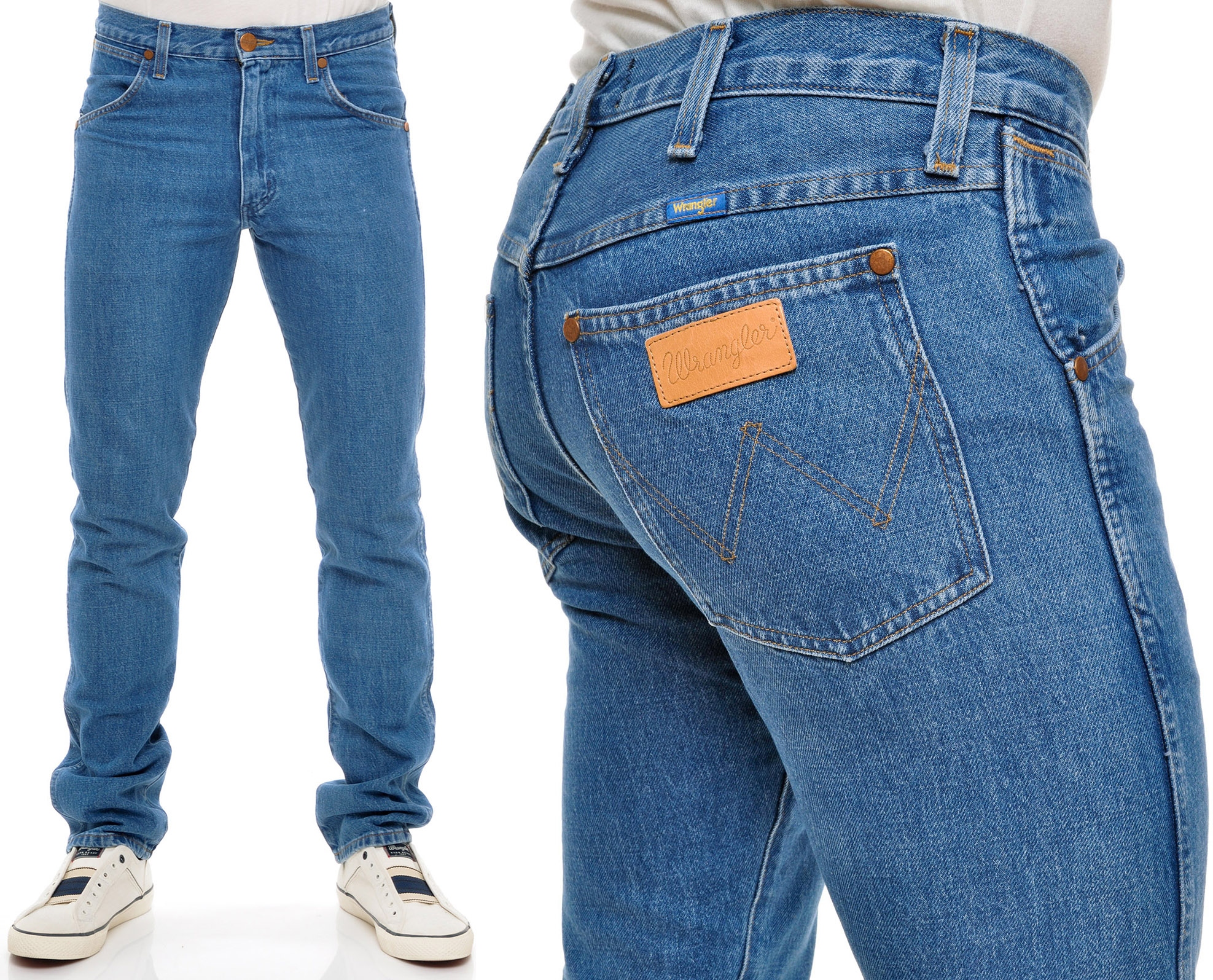 

Wrangler spodnie Jeans regular Straight W29 L32