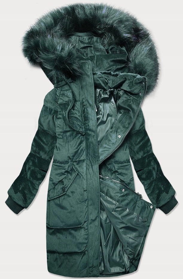 Šusťáková Bunda Kapuce 7764 Zelená S (36)