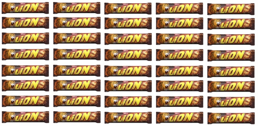 Levně 40x 42g čokoládová tyčinka Lion Karton