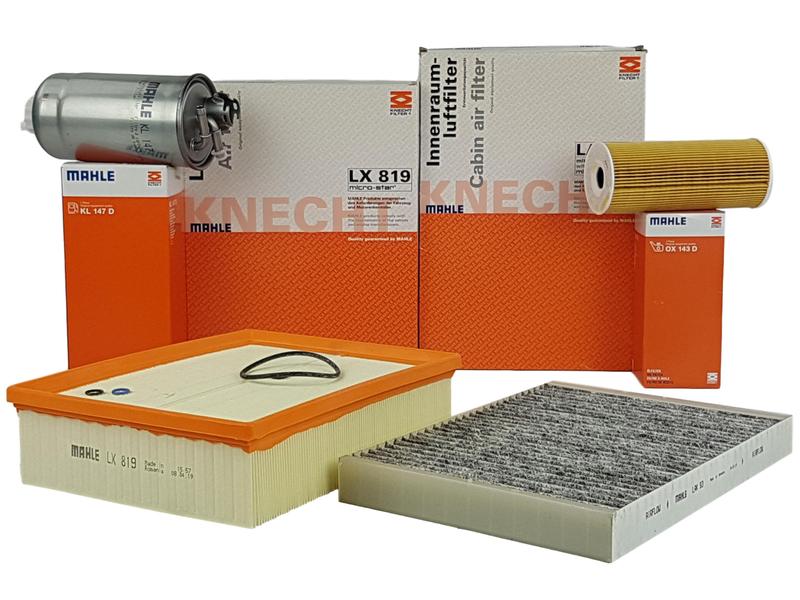 143D - AUDI A4 B6 B7 1,9 TDI 2,0 TDI комплект фильтров KNECHT