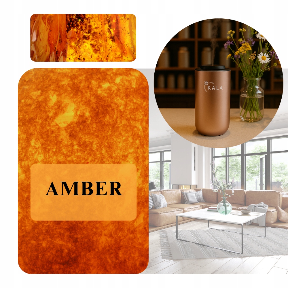 Levně Vonný olej do difuzéru Amber 500 ml