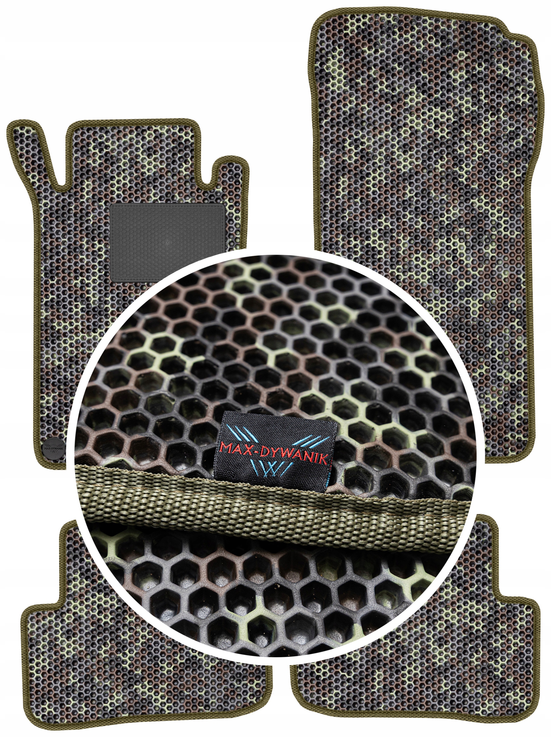 C-Klasa W203 Coupe 2000-2006 Gumové rohože Eva Moro