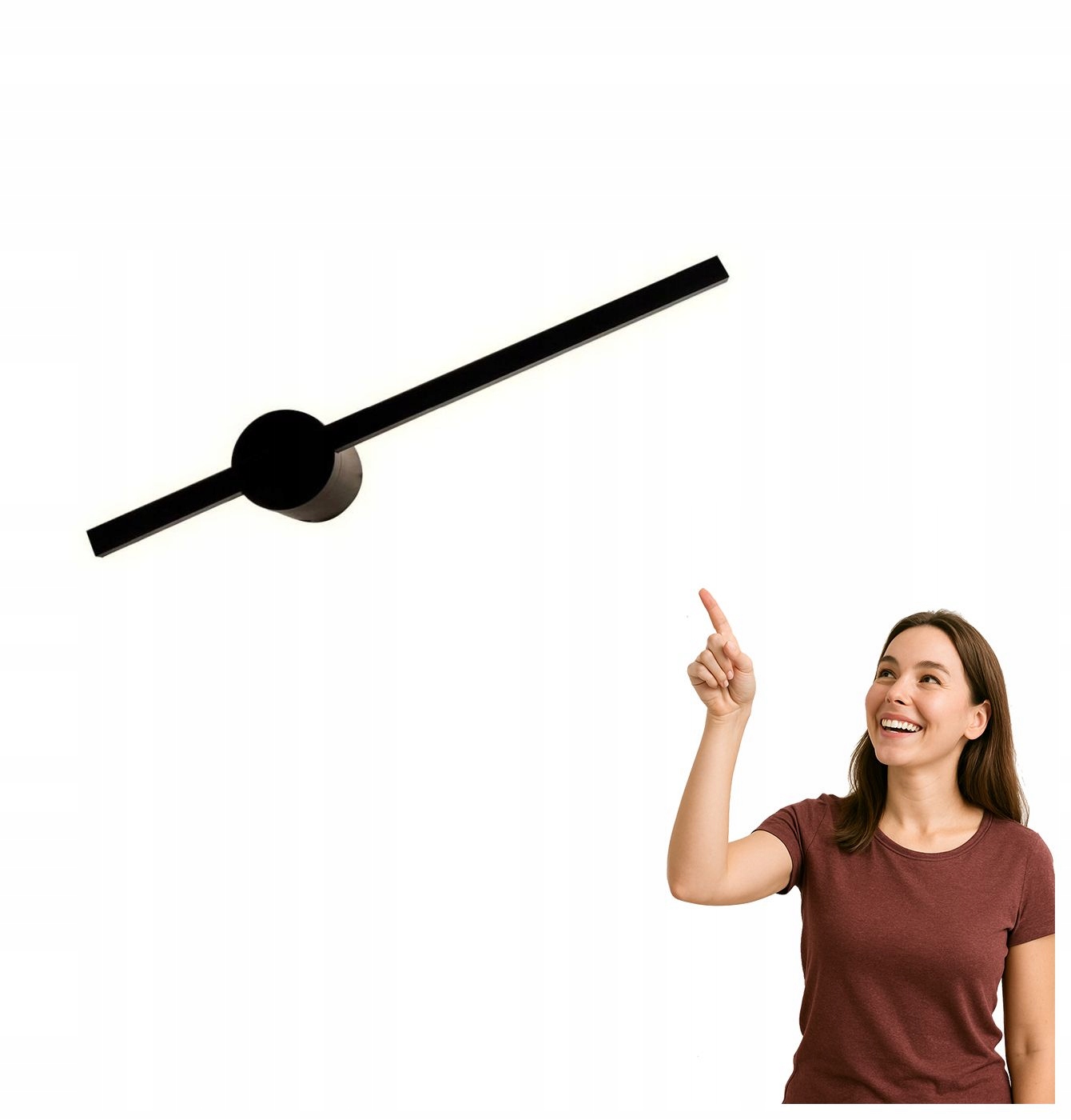 Led nástěnné svítidlo Troy W90477-40BK Zuma Line