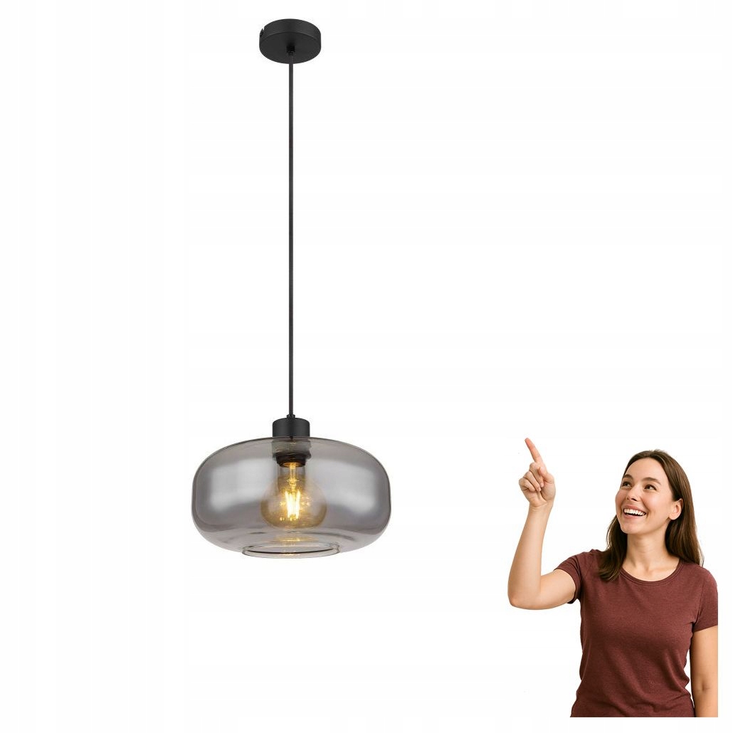 Závěsná lampa Giuseppe 15566H Globo