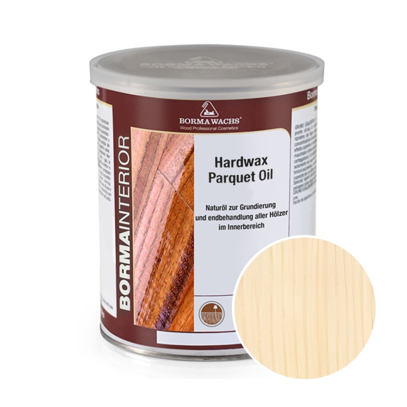 Tvrdý Vosk Olejový Borma Wachs Barva 73 Surové Dřevo 1L