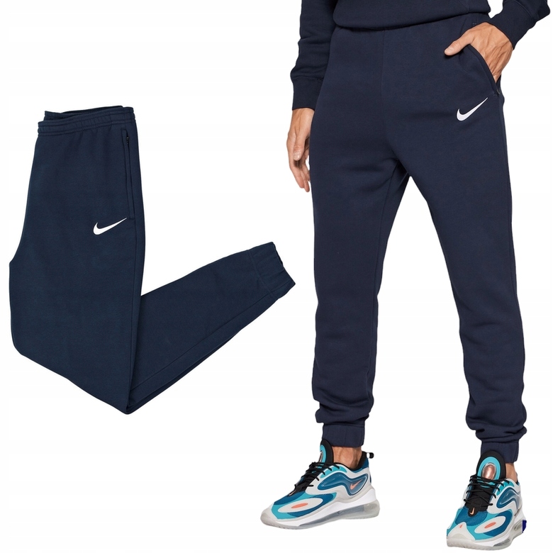NIKE Spodnie Dresowe Męskie Bawełniane JOGGERY r.M