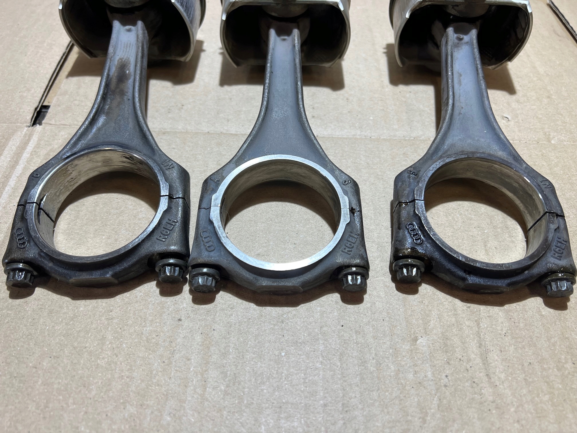 AUDI 3.0 TFSI CTU right piston connecting rod R6EH