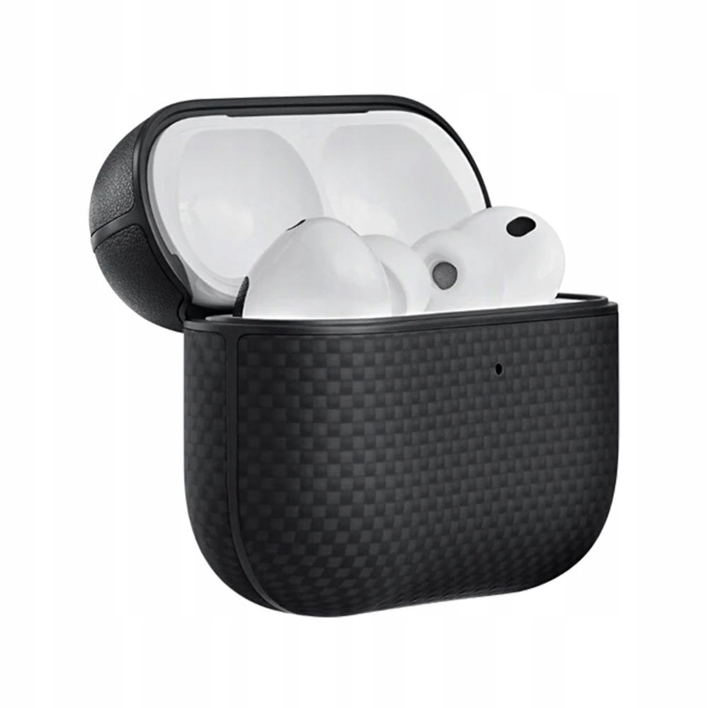 Pitaka puzdro Aramid Fiber Case pre Airpods Pro 3 Black/Grey APM2501