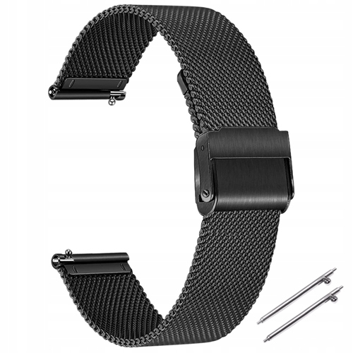 

Bransoleta Pasek Smartwatch 20MM Stal Czarny