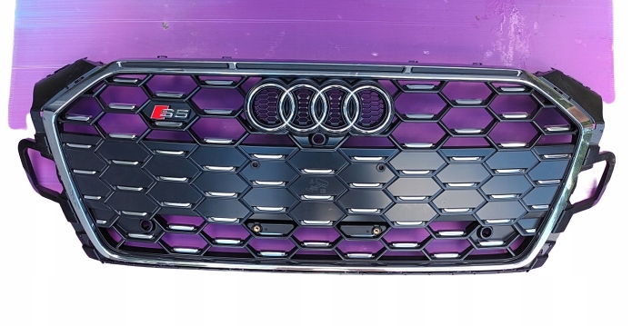 GRILL ATRAPA ZDERZAKA PRZÓD AUDI S5 8W6