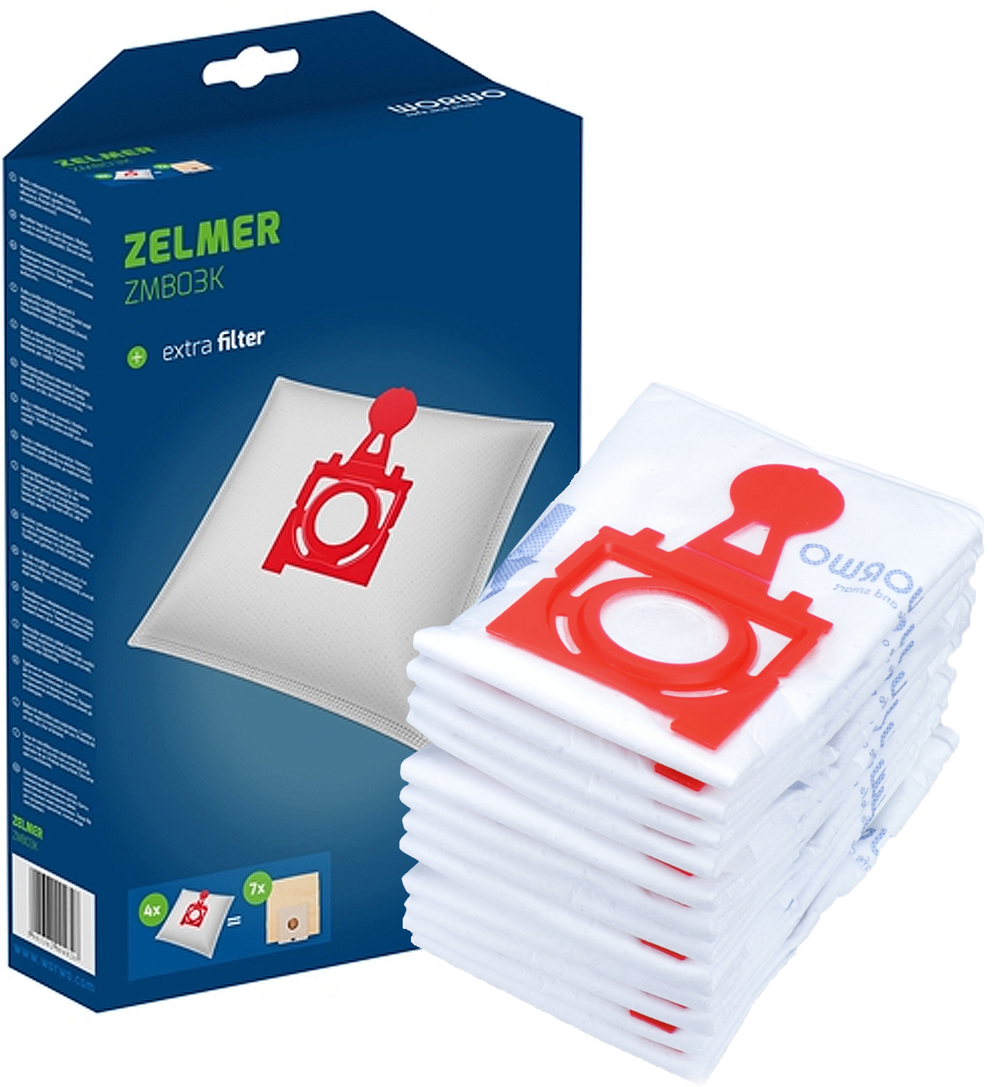 

12x Worki Odkurzacza Zelmer Jupiter ZVC425HA