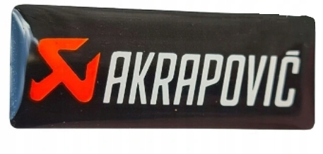 

Akrapovic Mała Naklejka Na Tłumik Wydech Karbon