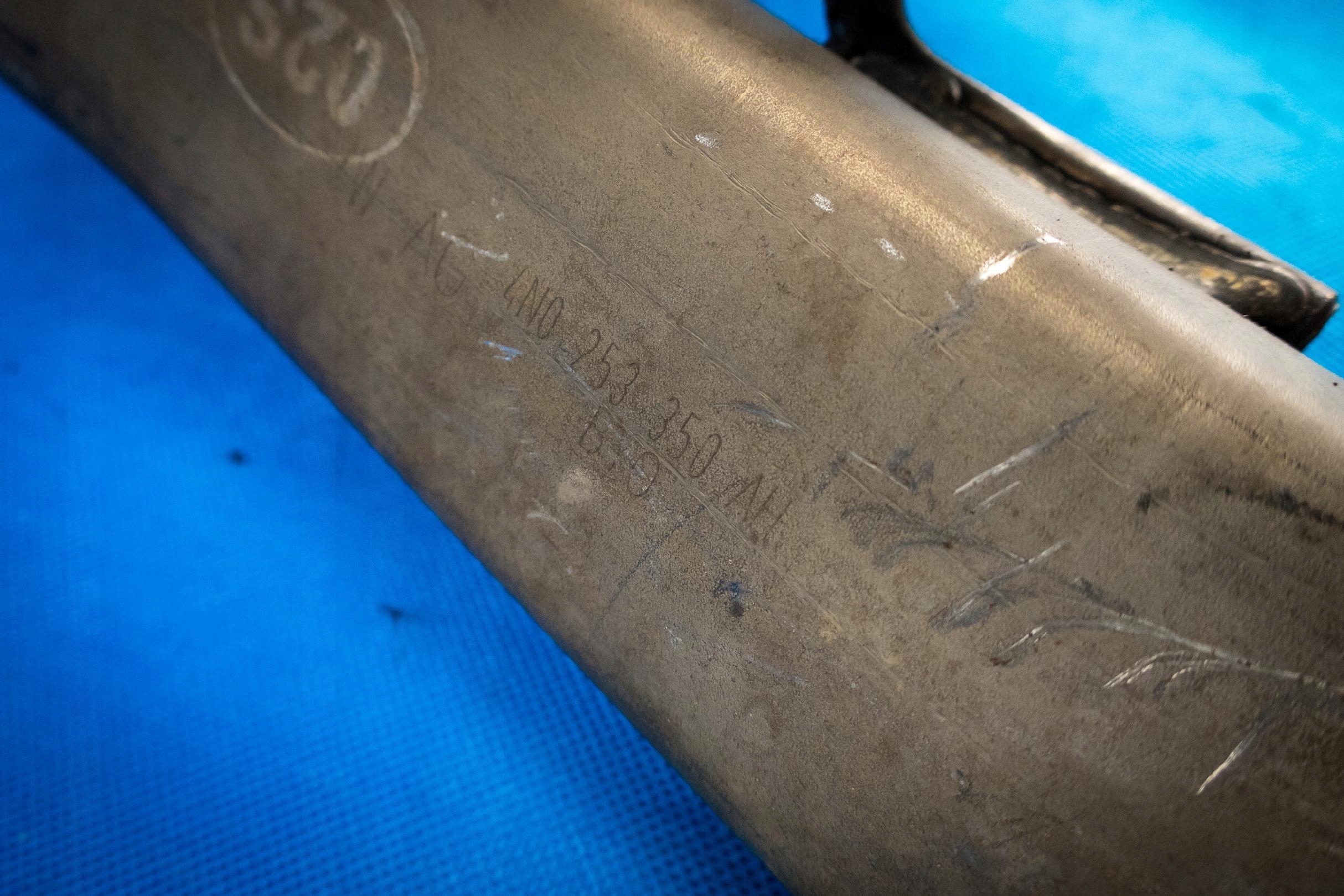 pipe exhaust Audi A8 4N 4N0253350AH 3.0TDI