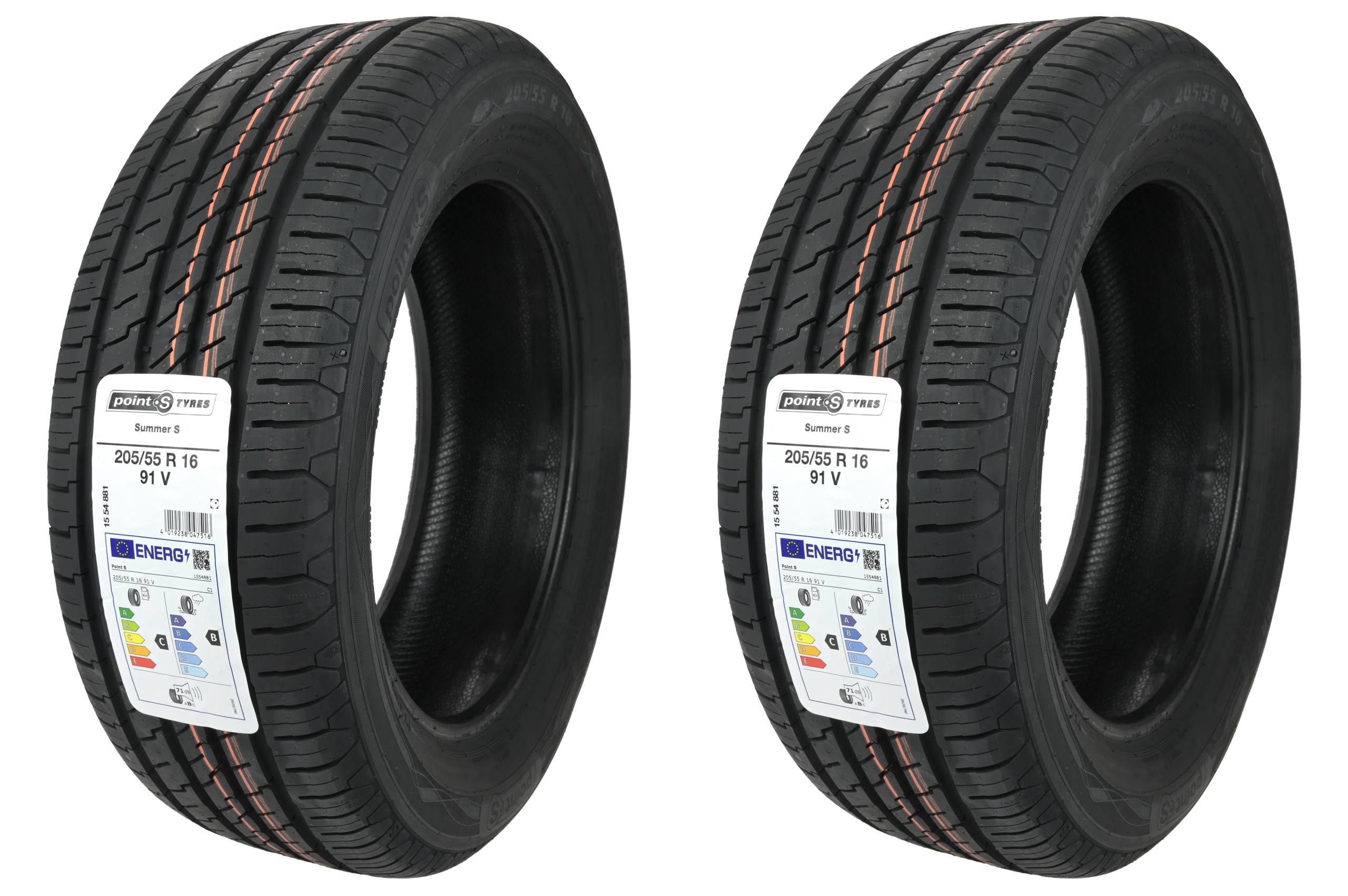 

2 x 205/55R16 91V Summer S Point S Lato
