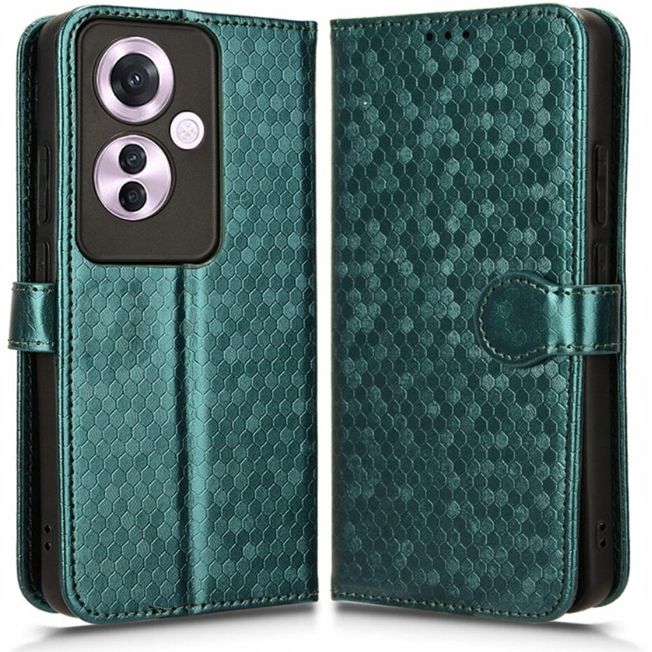 ETUI Z KLAPKĄ DO OPPO RENO 11F 5G FUTERAŁ WALLET OBUDOWA CASE POKROWIEC