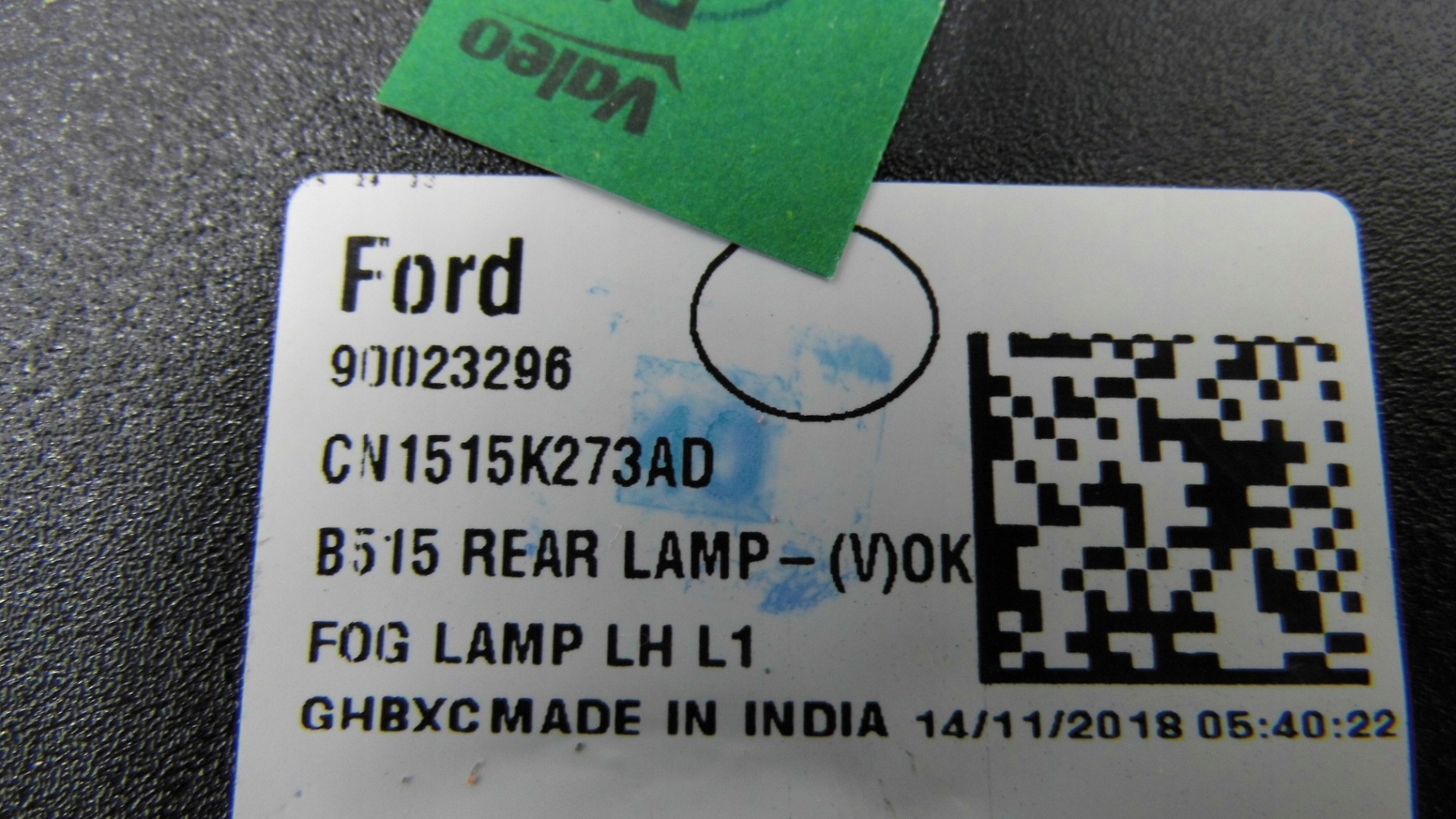 LAMPA TYLNA LEWA PRZECIWMGIELNA EcoSport/Kuga Mk2 Waga produktu z opakowaniem jednostkowym 2 kg