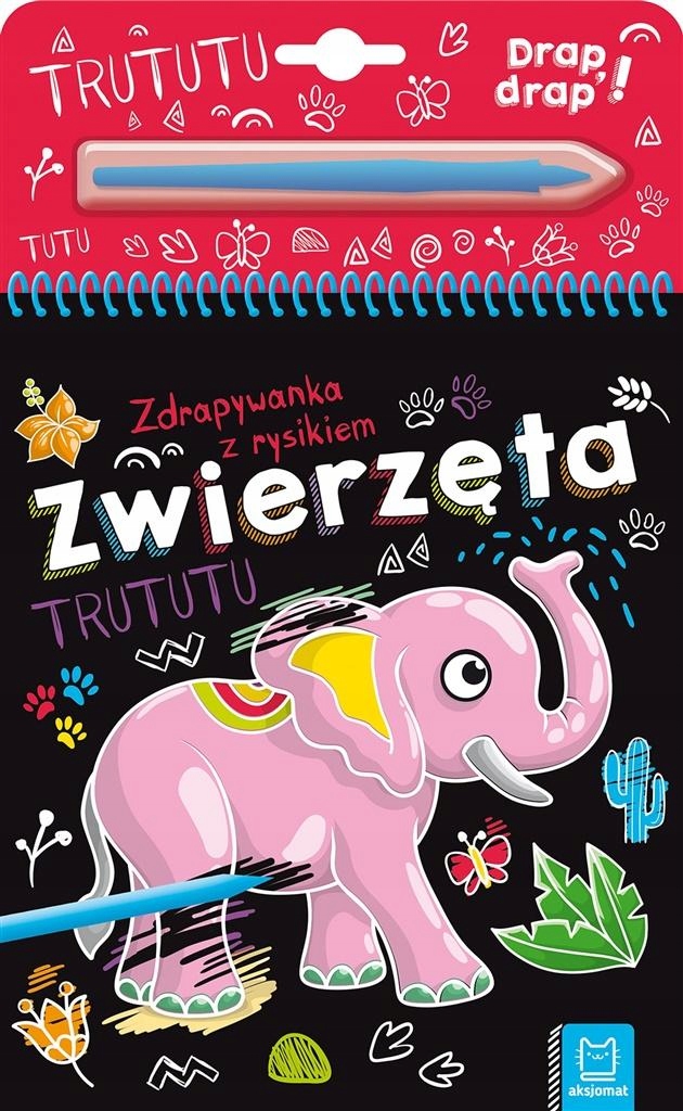 

Zdrapywanka z rysikiem Zwierzęta zdrapka Kd