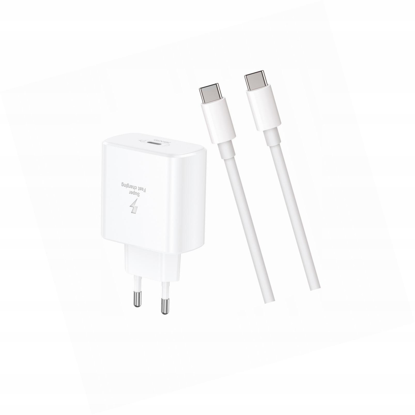 Szybka ładowarka 45W GaN z kablem Usb-c do Samsung Galaxy A51