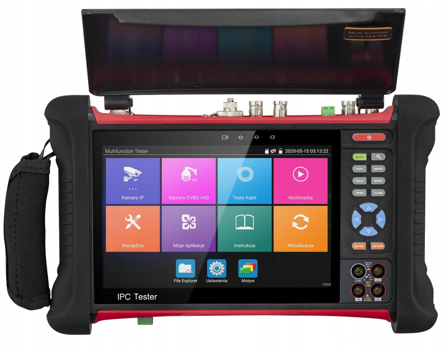 BCS-MS7.0LCD-PRO Profesjonalny Monitor Serwisowy Tester Kamer Cctv 7 8K Poe
