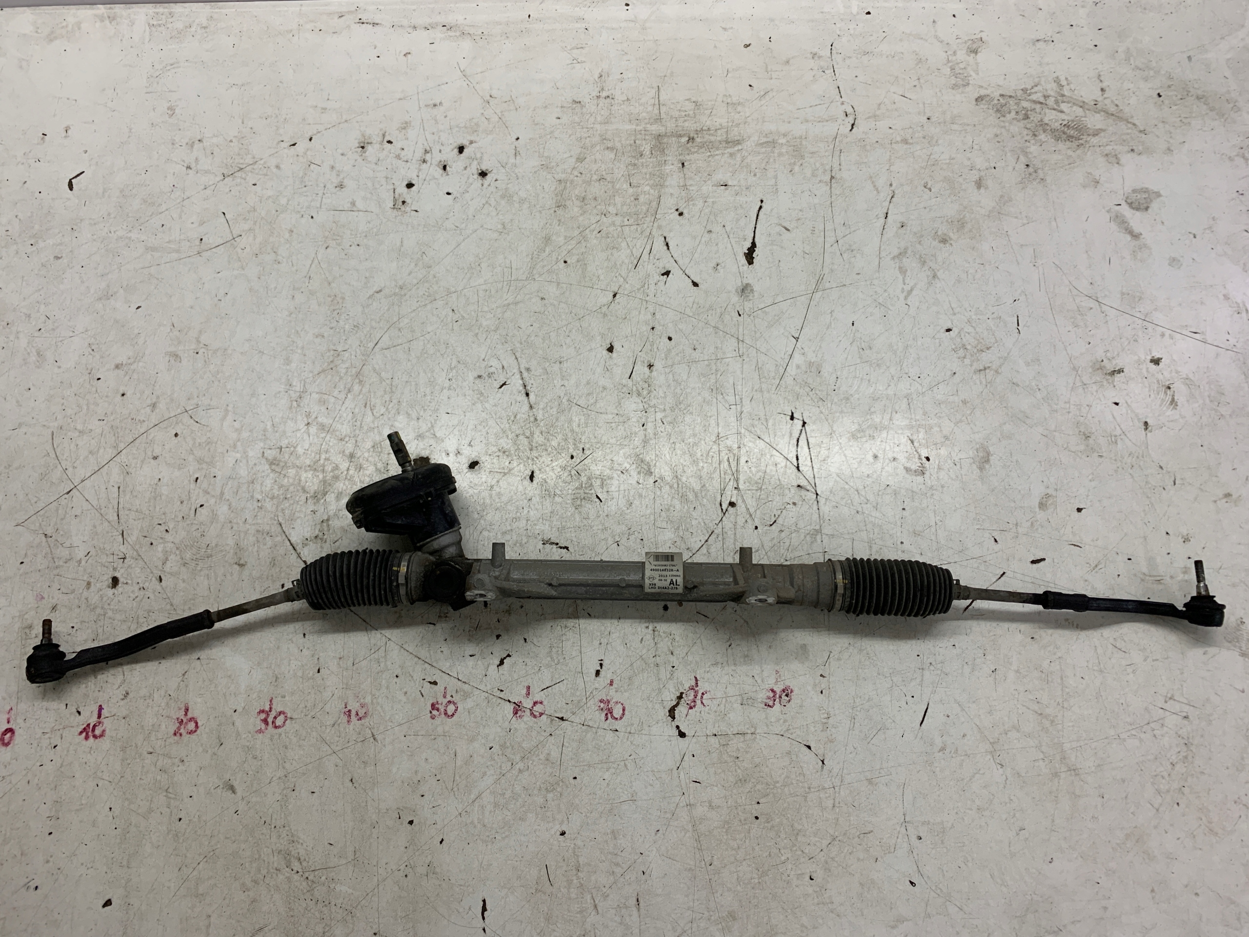 control drag rod servo steering 490014832R RENAULT CLIO IV 1.5 DCI