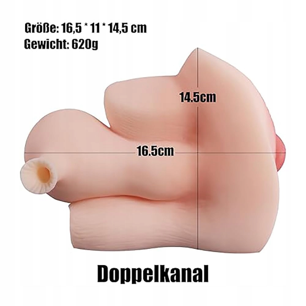 HMXSEU Realistyczny Masturbator 3D Klitoris Vagina Dla Mężczyzn — miniatura 2