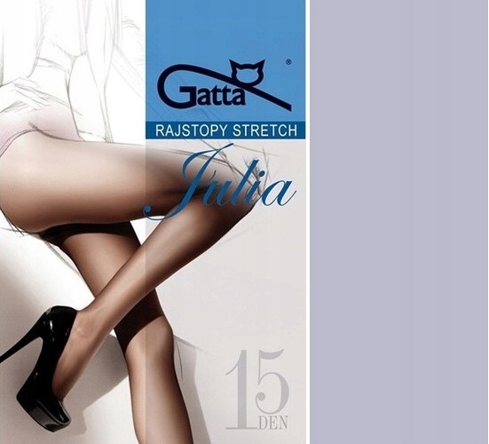 

Gatta Julia 15den rajstopy stretch grigio 5