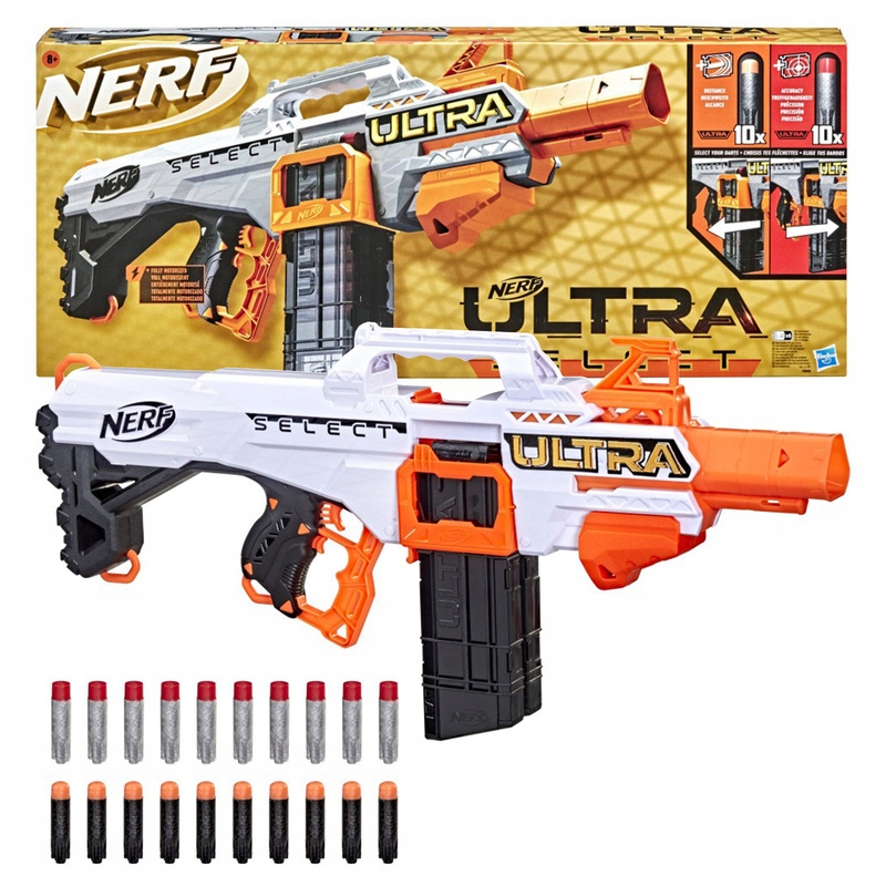 

Wyrzutnia Nerf Ultra Select 20 Strzałek Nowa