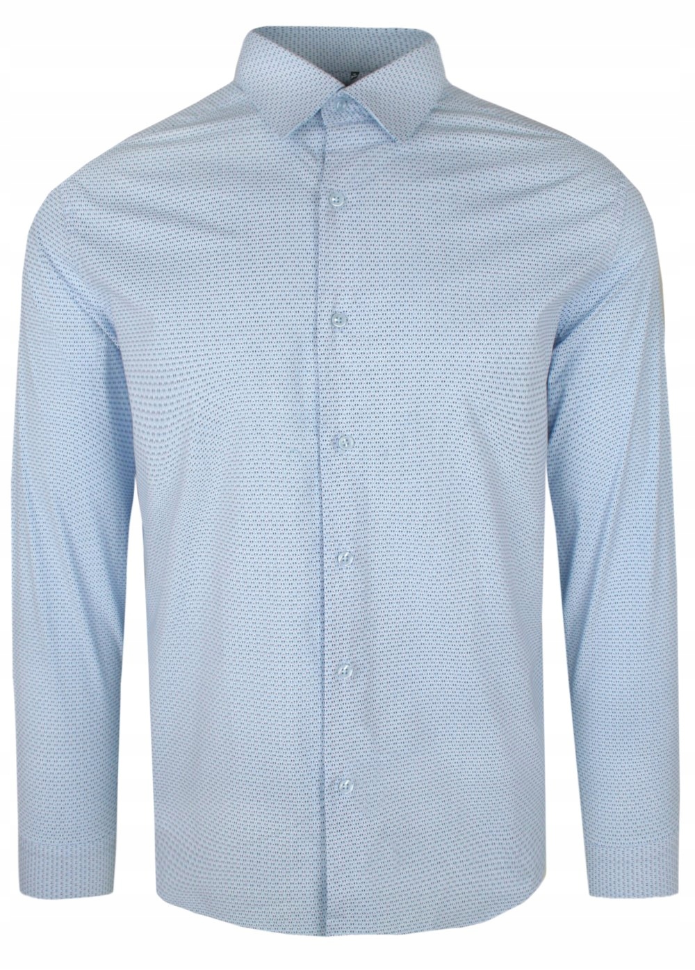 Pánská košile Victorio Střih jemný vzor, Světle Modrá 48/182-188