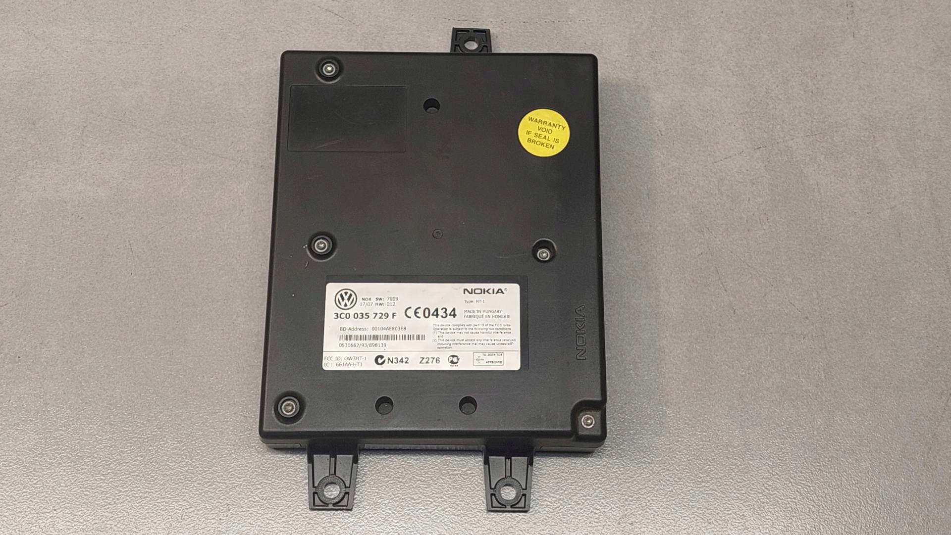 module BLUETOOTH PASSAT B6 1.9 TDI 3C0035729F