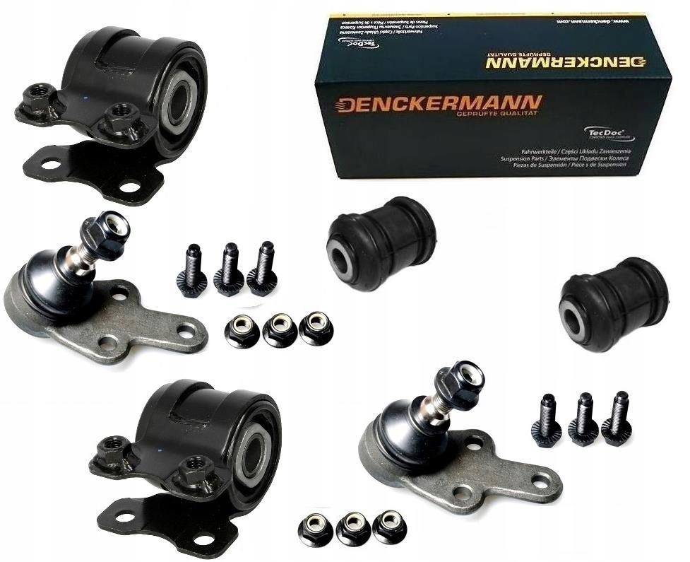 Čep Pouzdra Kyvadla Volvo C30 C70 S40 II V50 2003- Přední Sada 21MM 18MM