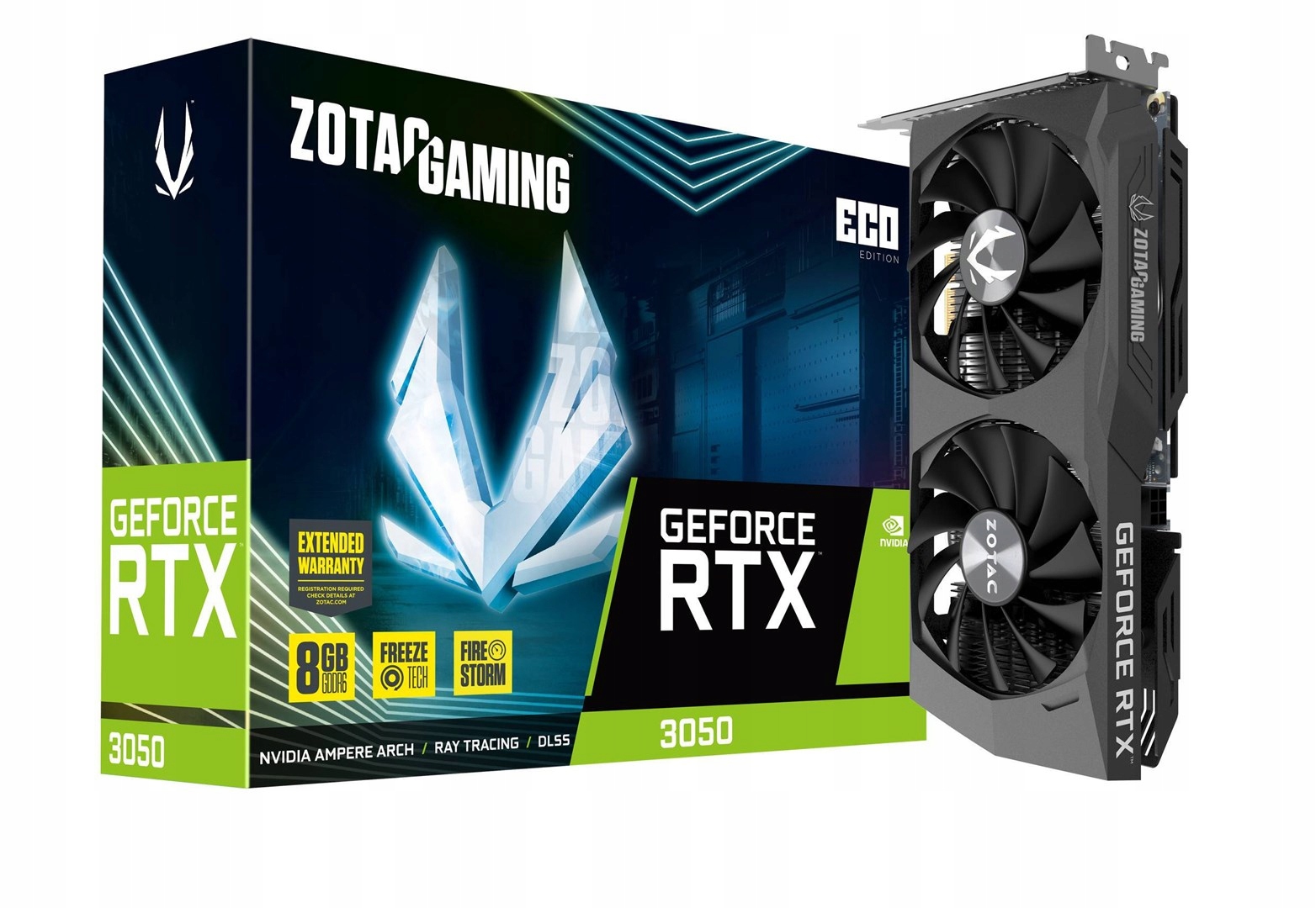 Zotac Gaming GeForce RTX 3050 ECO 8GB