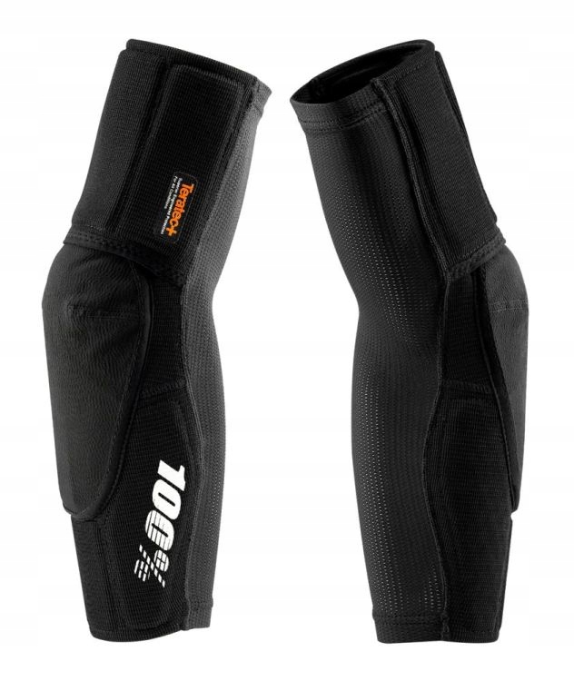 100% Teratec Plus Elbow Guards Black Rozmiar S