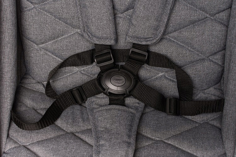 Wózek spacerowy STINGER PRO szary duże koła lekki Rodzaj kół Żelowe