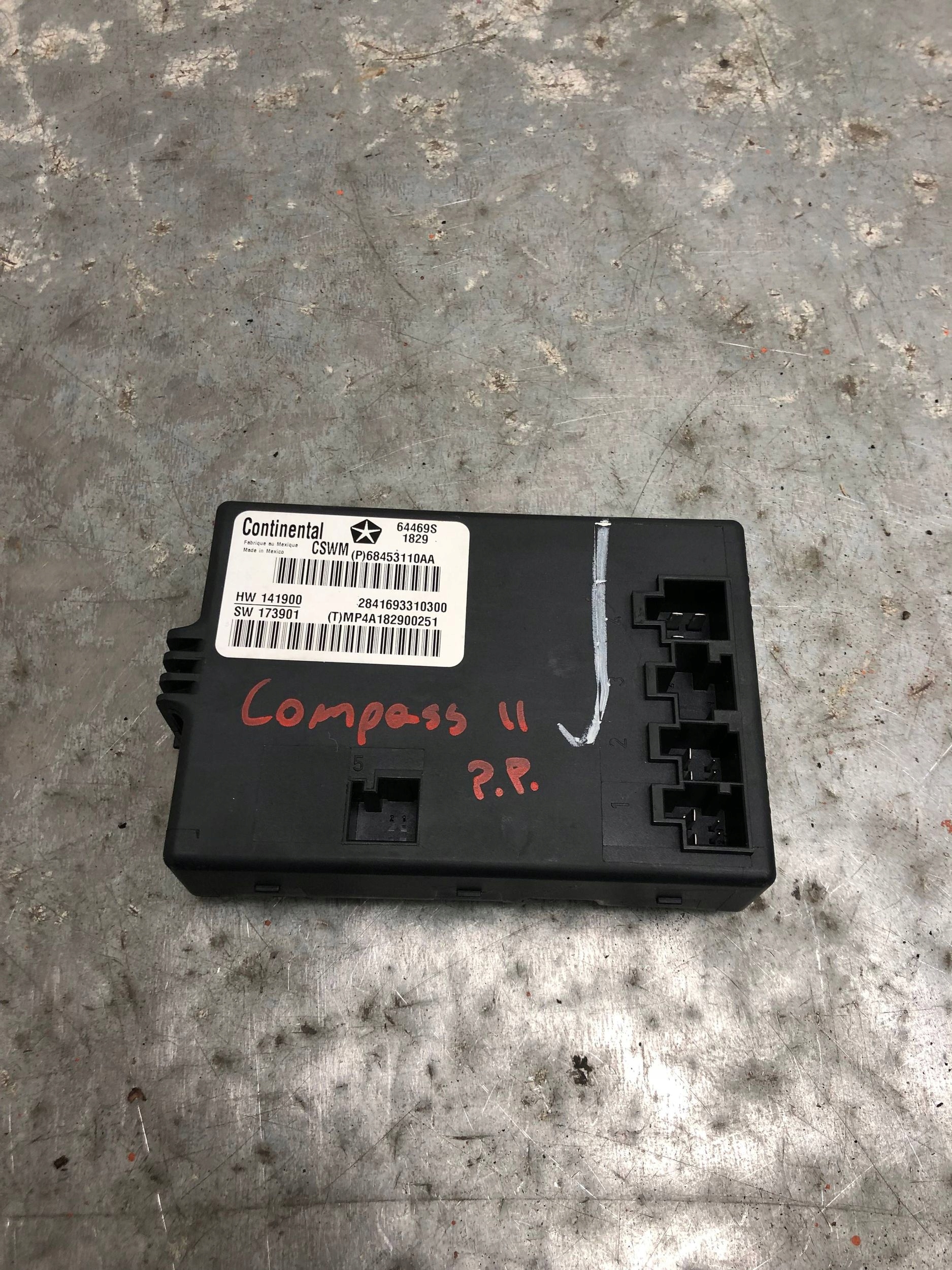 module control unit seat right front JEEP COMPASS II 64469S