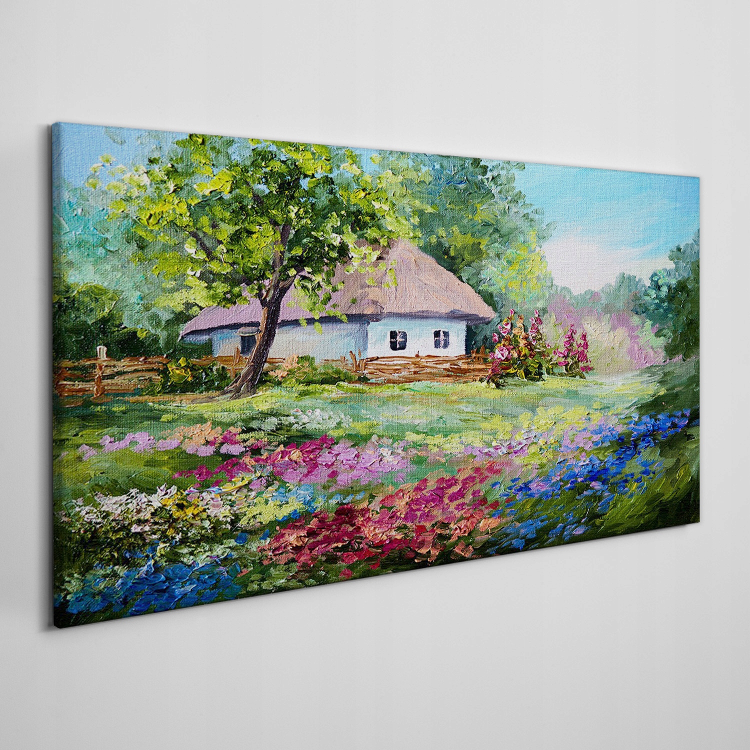 

Nowoczesny obraz na płótnie do salonu Łąka 140x70