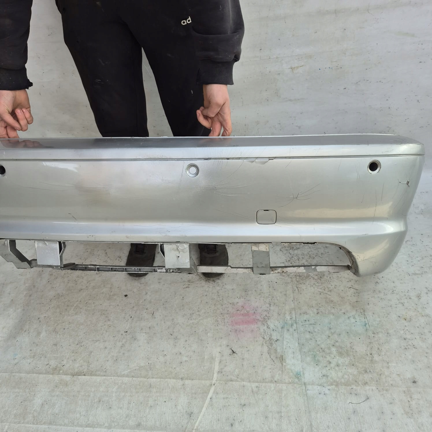 BMW 3 E46 COUPE m-packet 99- bumper rear part rear PDC