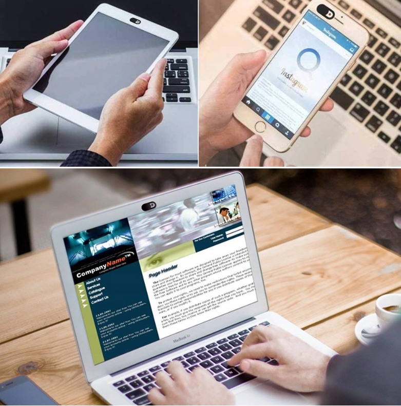 3X ZAŚLEPKA ZASŁONKA OCHRONNA DO KAMERKI LAPTOPA KAMERY CHRONI PRYWATNOŚĆ EAN (GTIN) 5903899250554