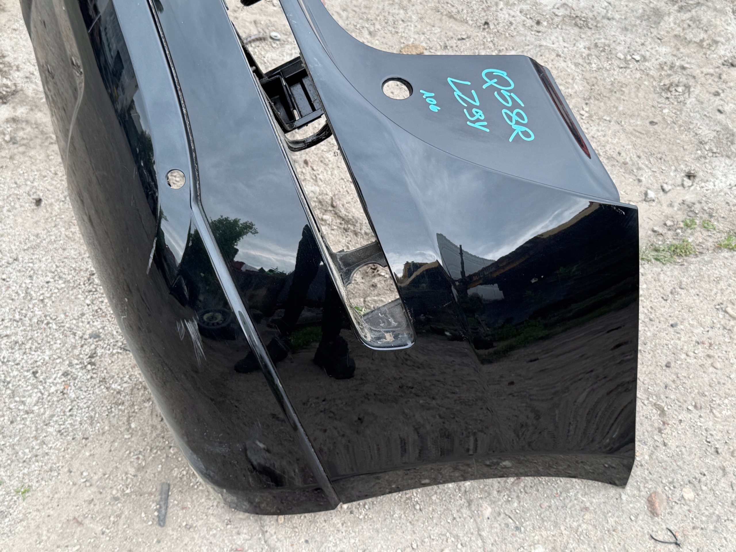 AUDI Q5 8R bumper rear part rear PDC LZ9Y