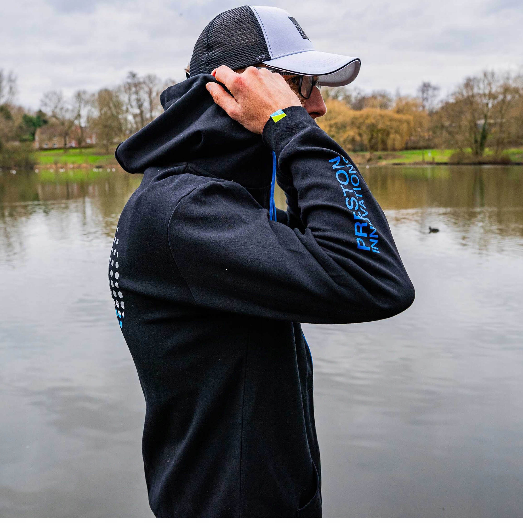 Bluza Wędkarska Rozpinana Z Nadrukiem Preston Pro Zip Hoodie r. L Model Pro Zip Hoodie
